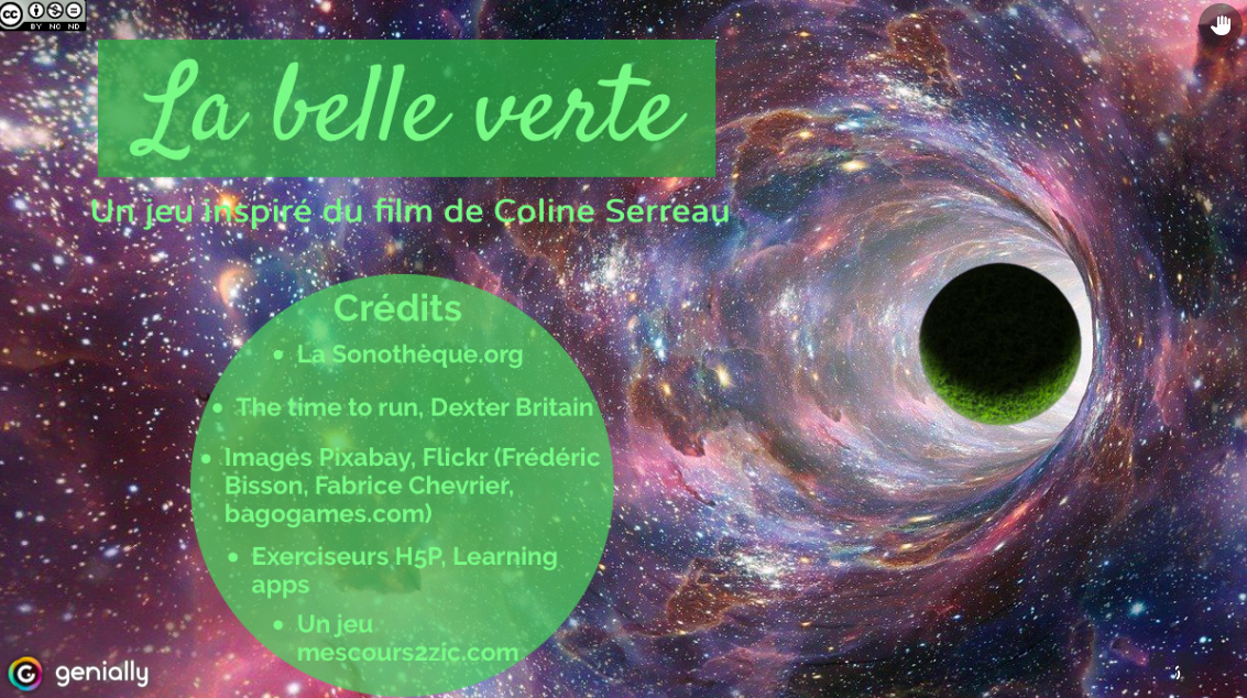 You are currently viewing La belle verte (Genially)