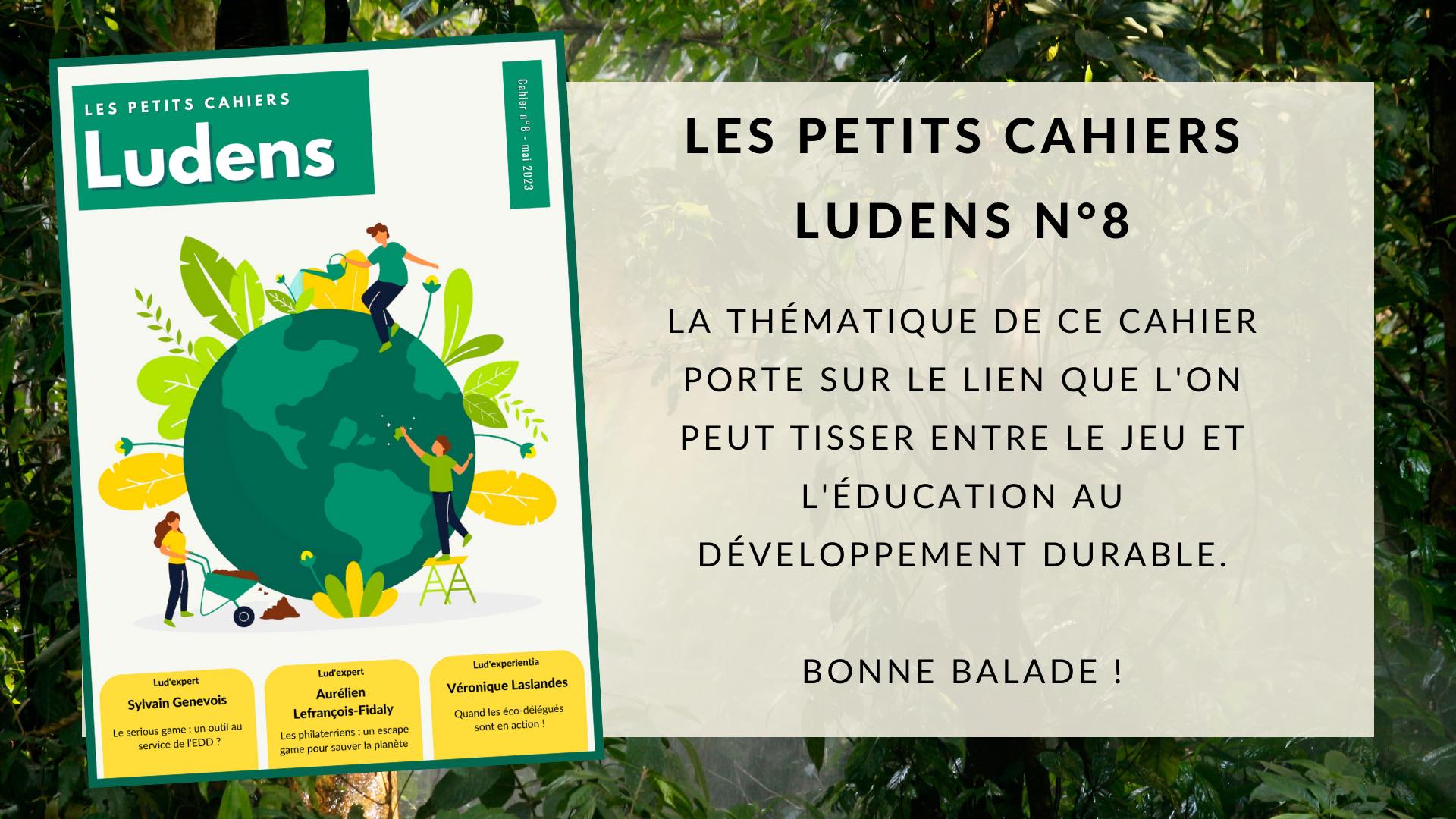 You are currently viewing Les Petits Cahiers Ludens n°8 : quand le développement durable est en jeu